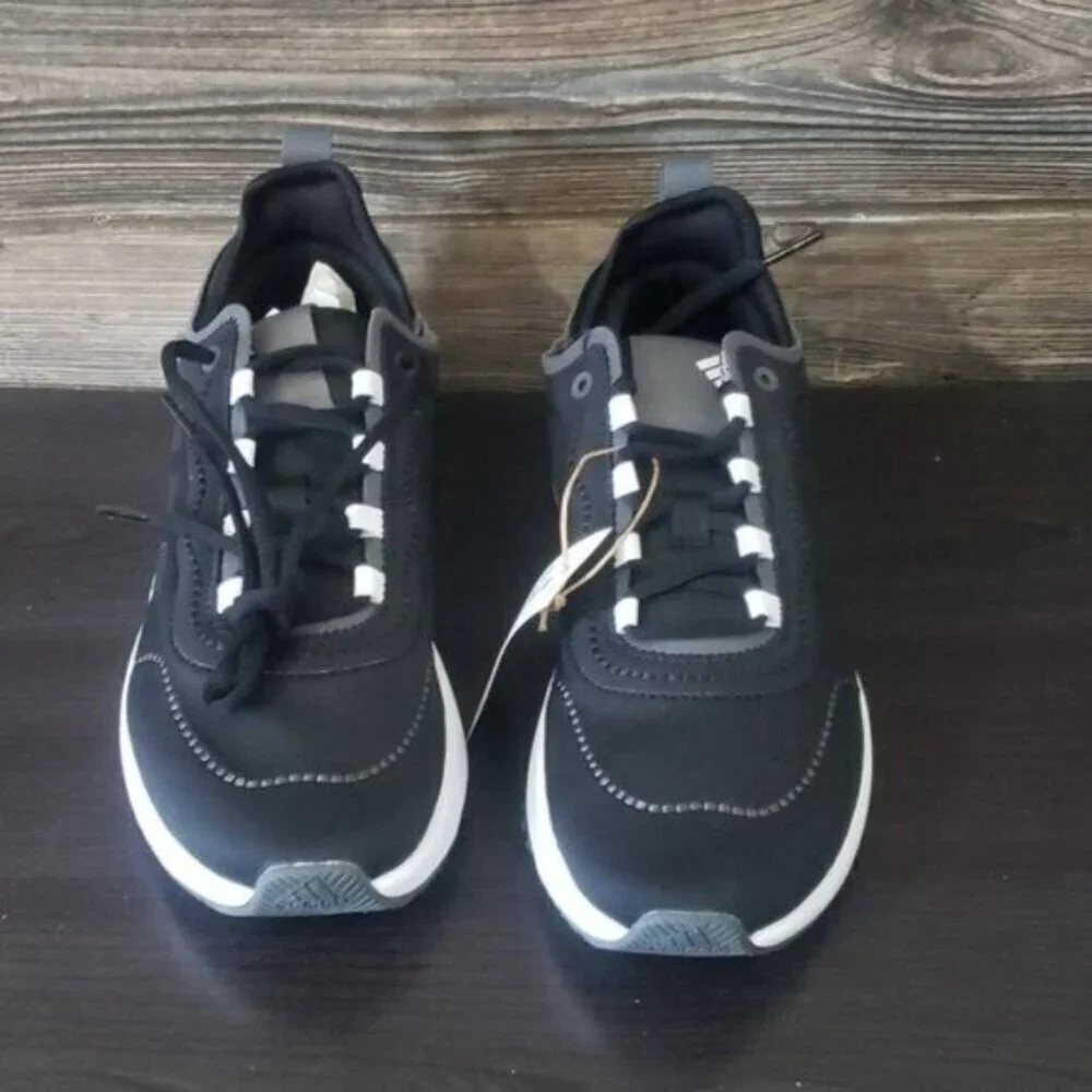 New Adidas Fukasa Run Black White Running Sneakers‎ Gym Workout Athleisure Shoes